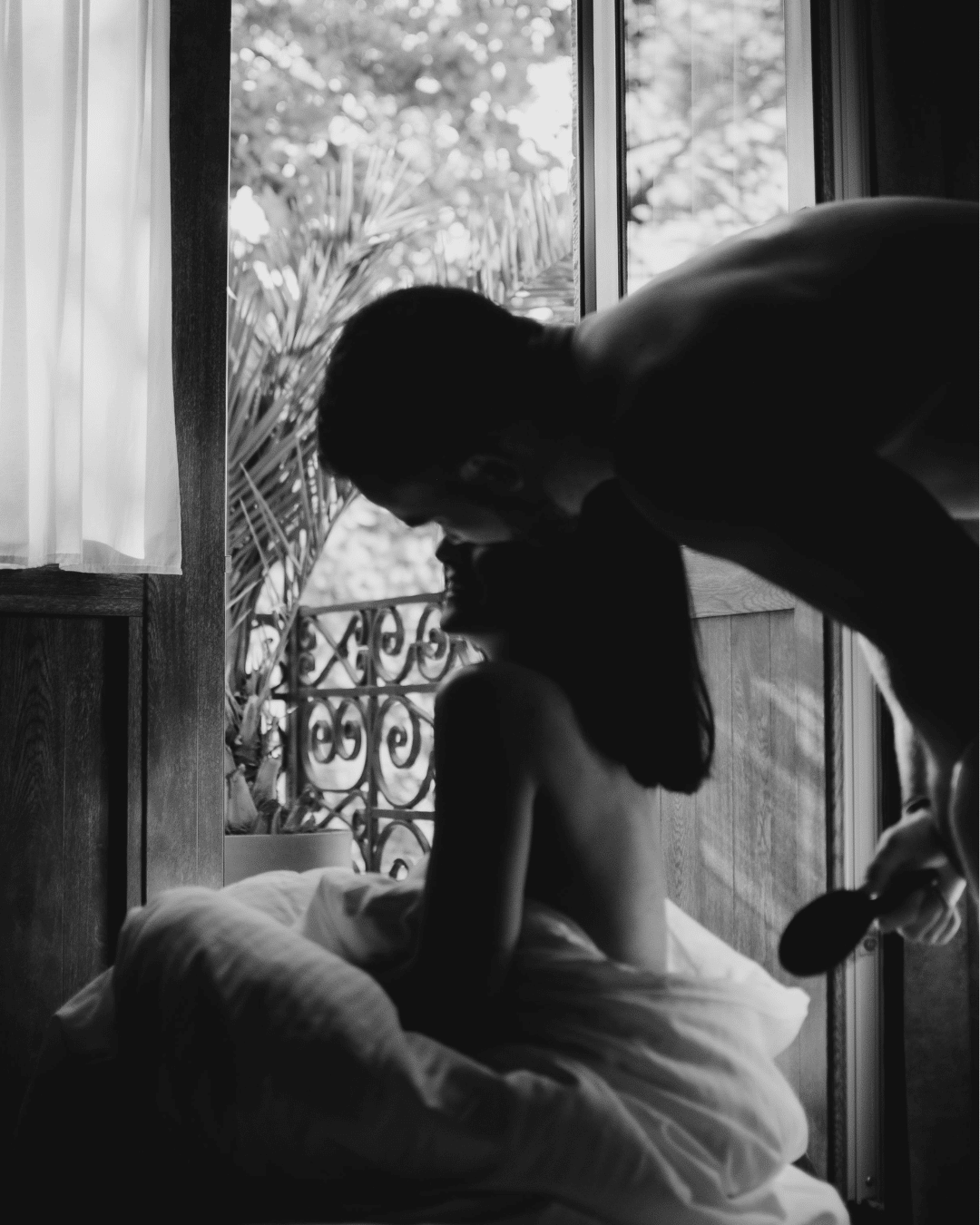 sesso balcone